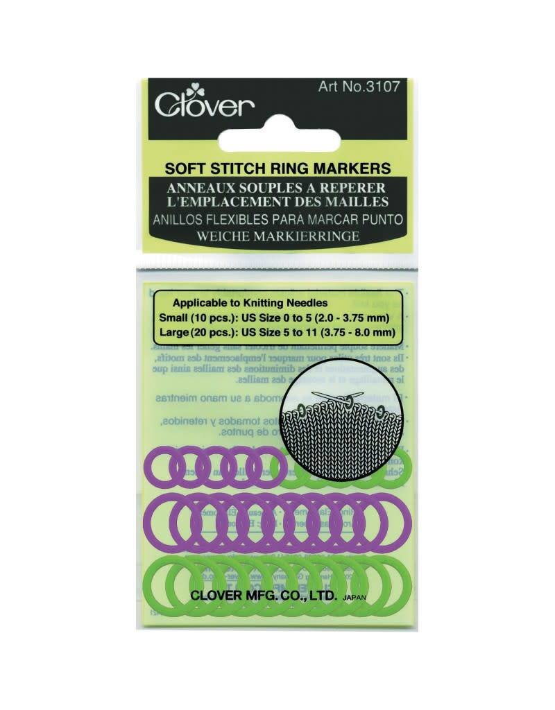 Clover CLO Soft Stitch Marker CL3107