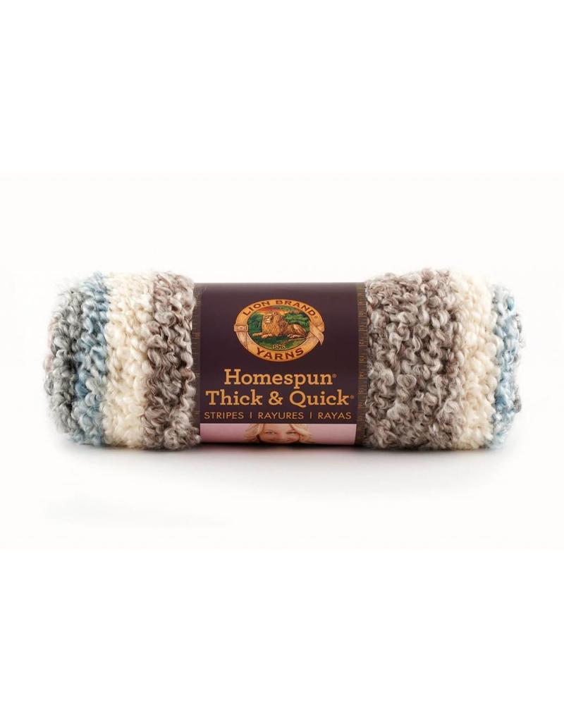 Lion Brand LB Homespun Thick And Quick- Stripes