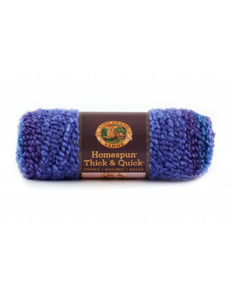 Lion Brand LB Homespun Thick And Quick- Stripes