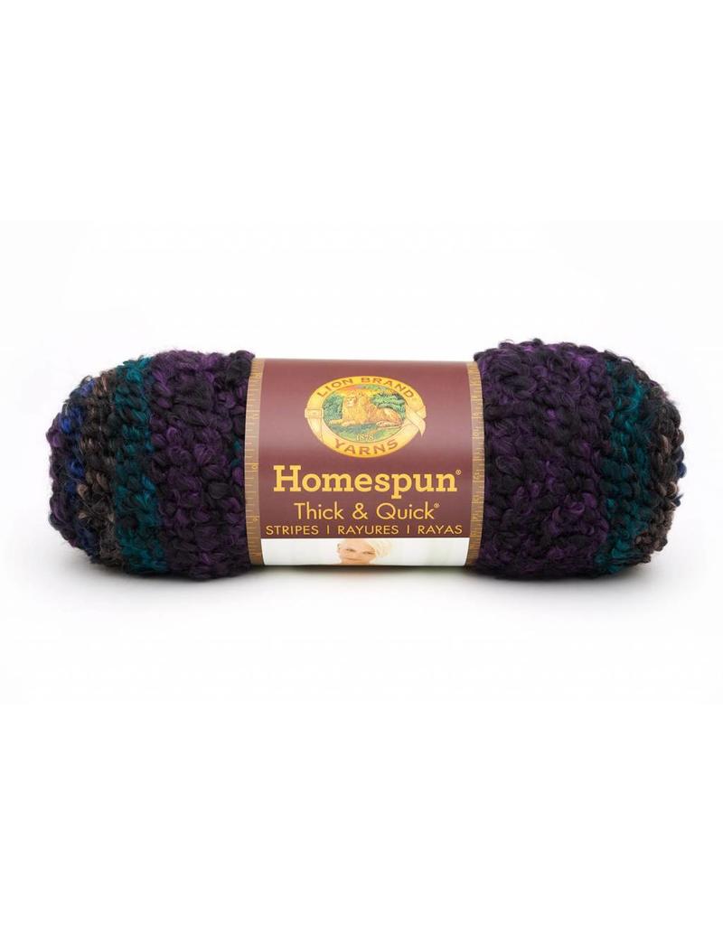 Lion Brand LB Homespun Thick And Quick- Stripes