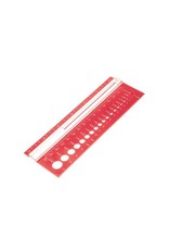 Knitters Pride KP Needle Gauge - Rectangle 800109