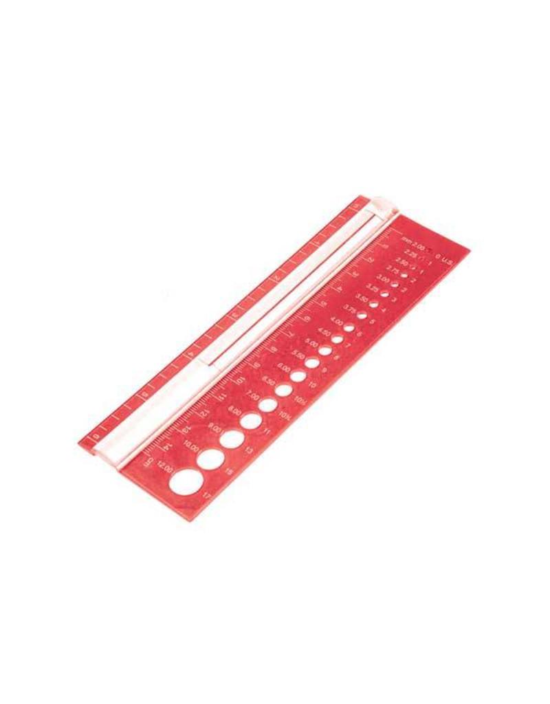 Knitters Pride KP Needle Gauge - Rectangle 800109
