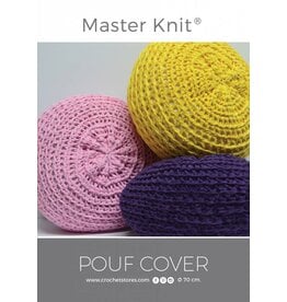 Master Knit MK Pouff Cover - Large