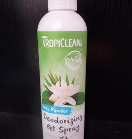 Tropiclean Tropiclean baby powder spray 8oz