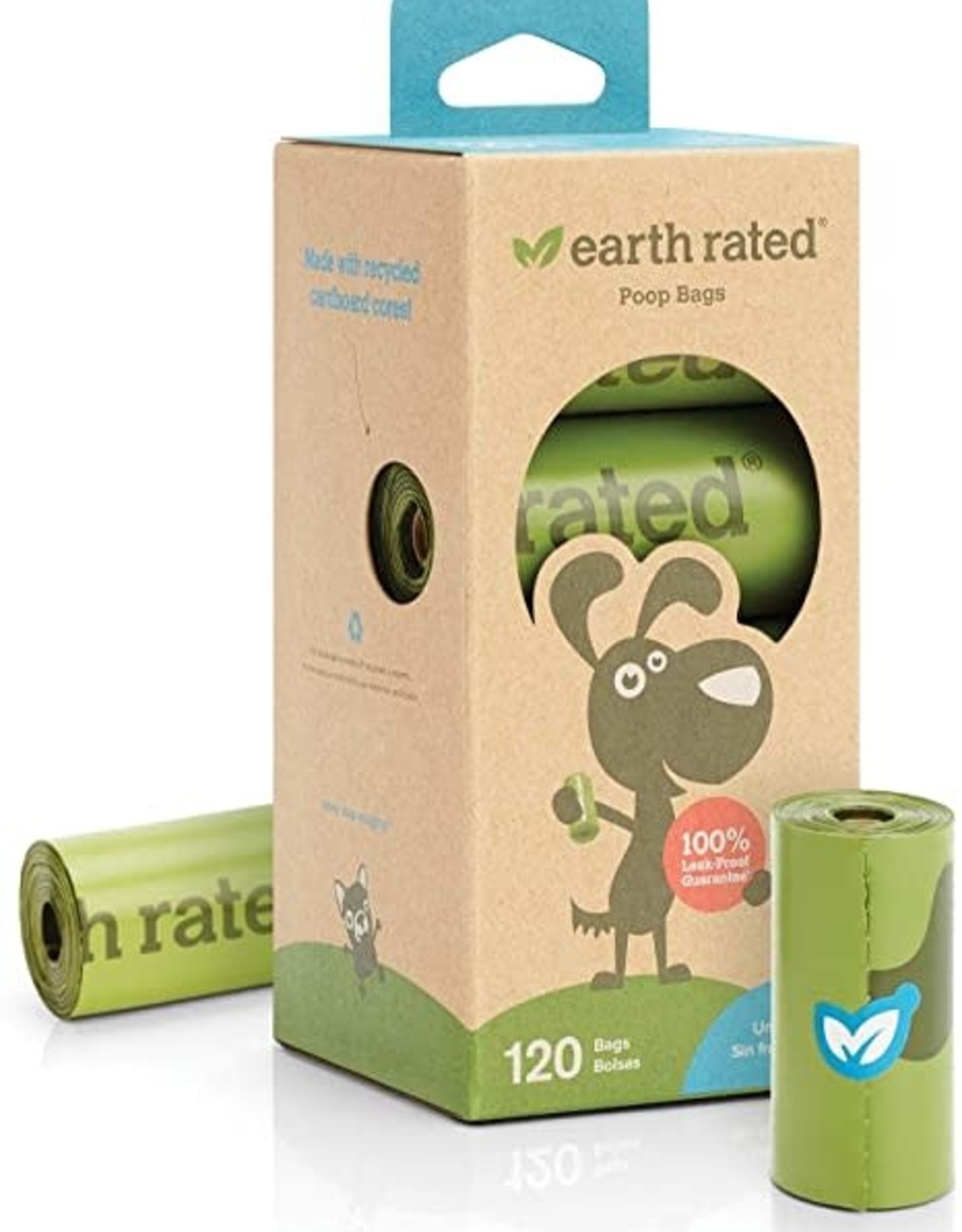 Earth Rated Earth Rated Poop Bags - 8 roll box