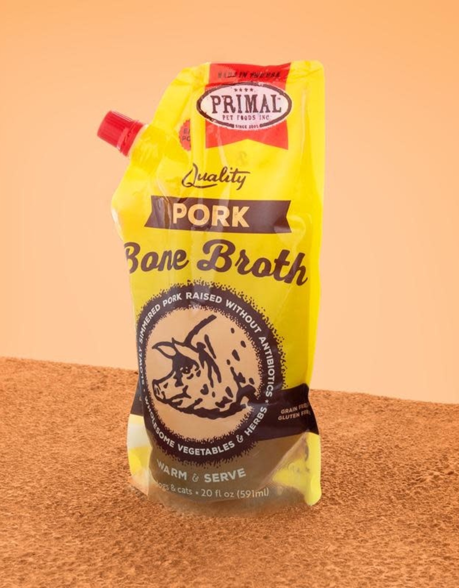 Primal Pet Foods Primal Bone Broth - Pork