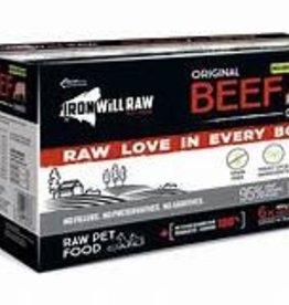 Iron Will Raw Iron Will Raw Original Beef box 6-1lb