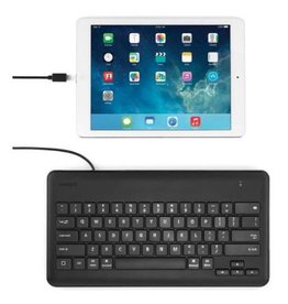 Kensington Wired Keyboard for iPad with Lightning Connector - Black