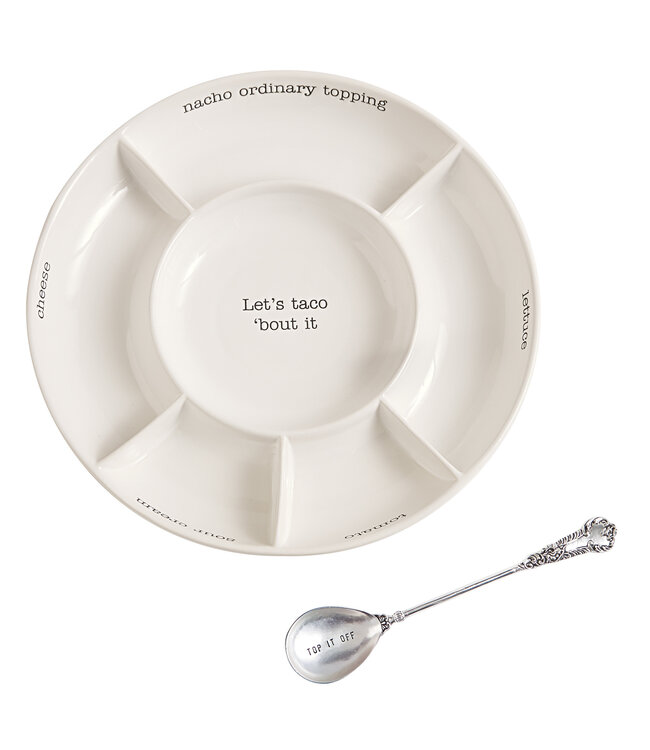 Taco Bar Serving Set