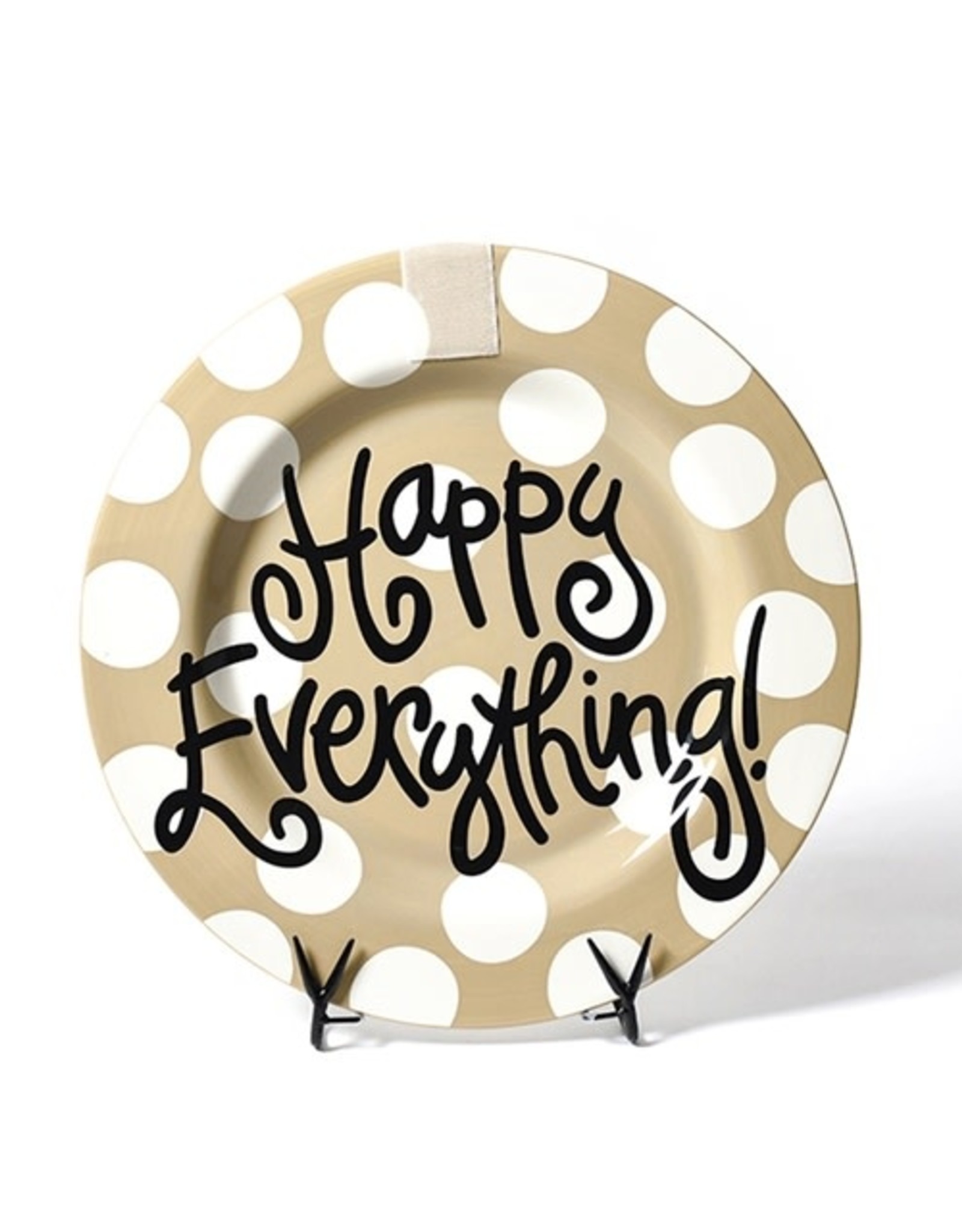 Coton Colors Happy Everything Large Platter with Party Hat Attachment