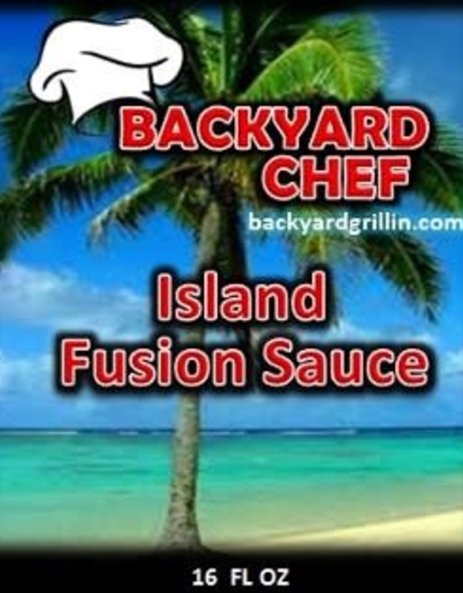 Backyard Chef Island Fusion Sauce - 16 oz.