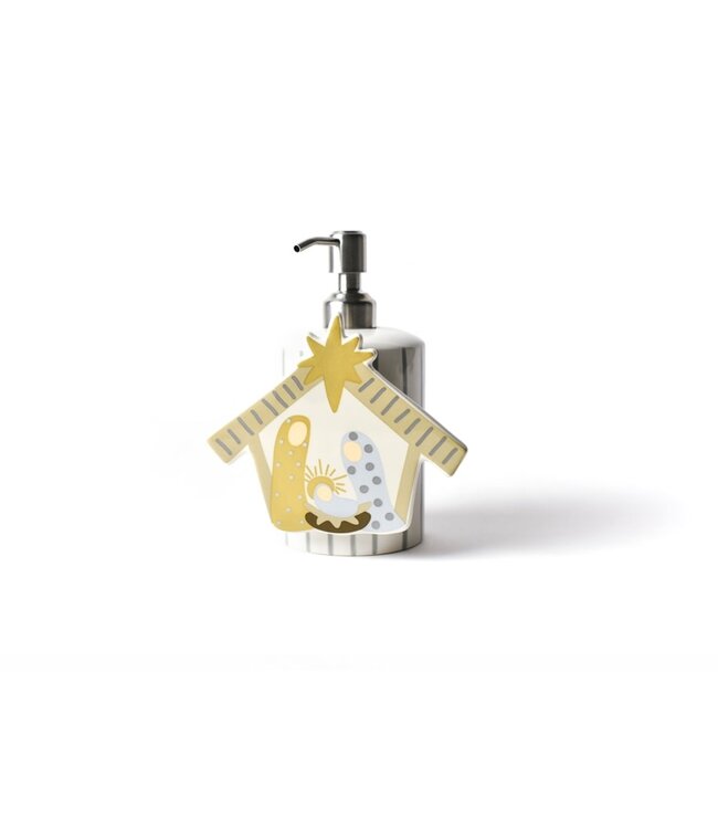 Happy Everything Stone Skinny Stripe Mini Soap Pump