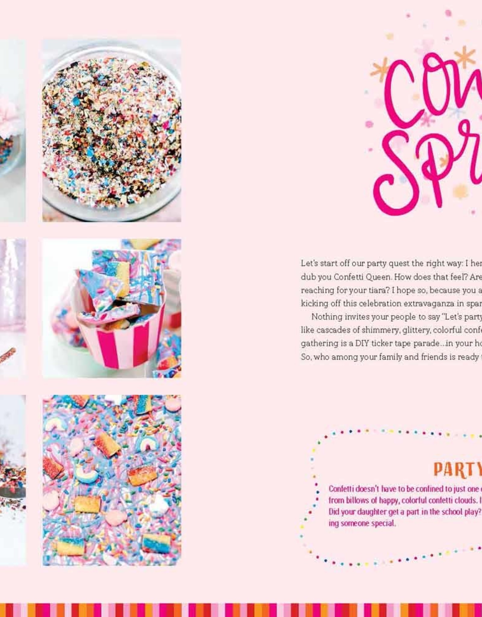 Certified Celebrator's Book - Celebrate with Sprinkles by Brittany Young