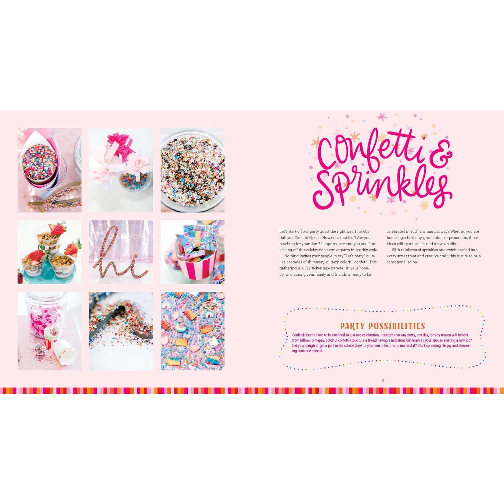 Celebrate With Sprinkles Book