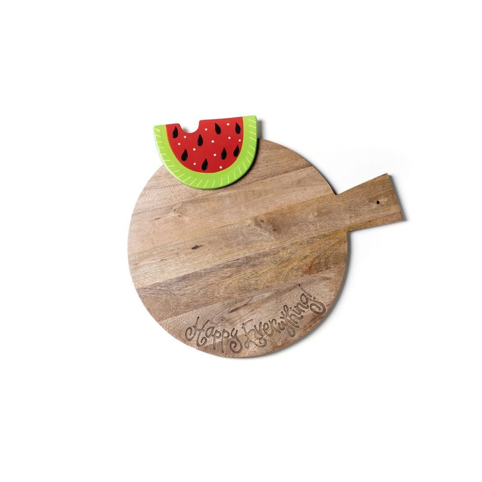 Happy Everything Wooden Big Serving  Board