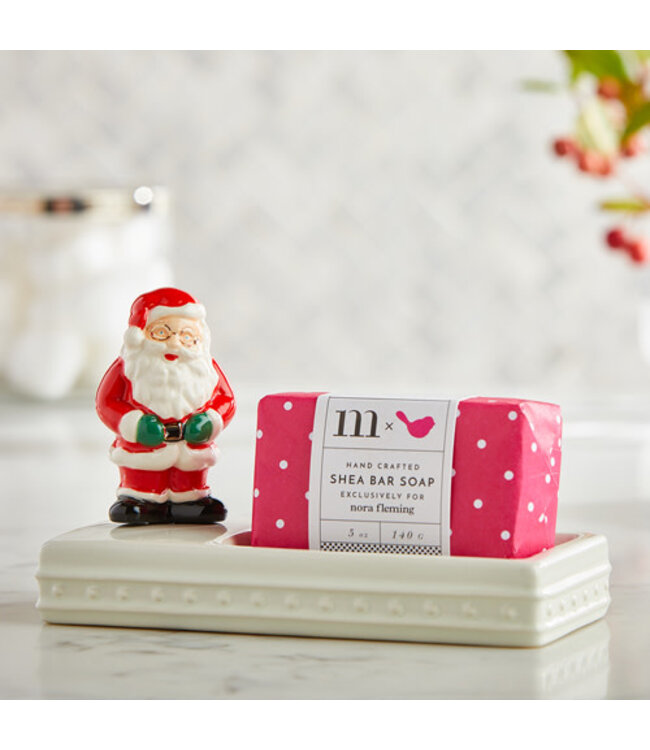 Nora Fleming Father Christmas Mini
