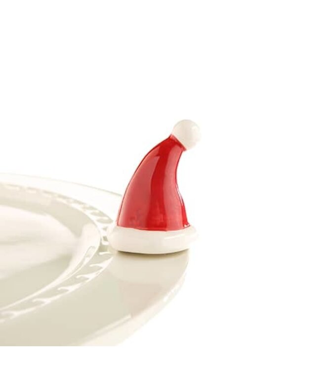 Nora Fleming Santa Stops Here Mini