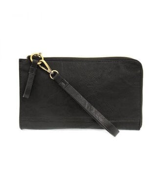 Joy Susan Karina Black Convertible Wristlet & Wallet