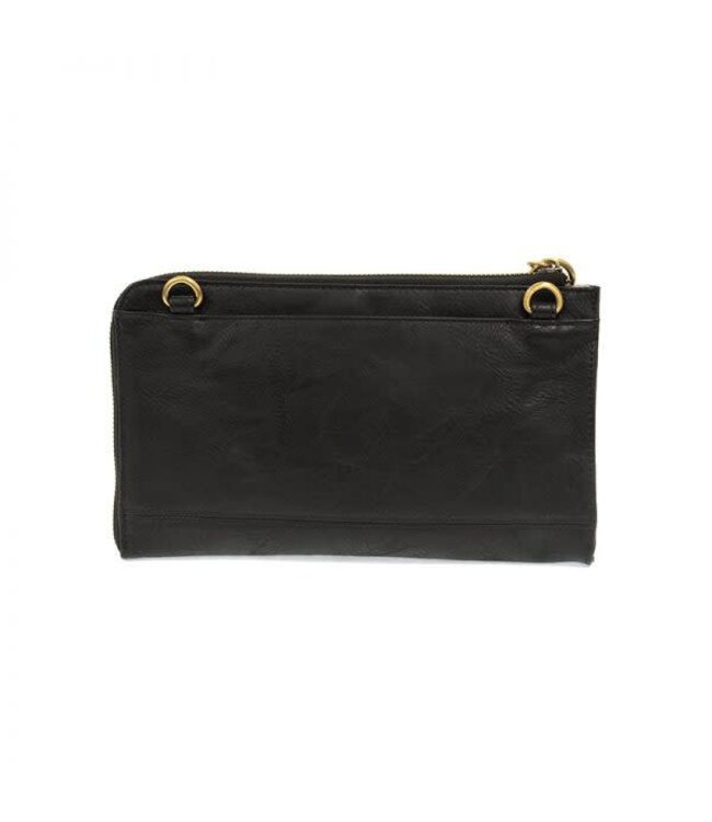 Joy Susan Karina Black Convertible Wristlet & Wallet