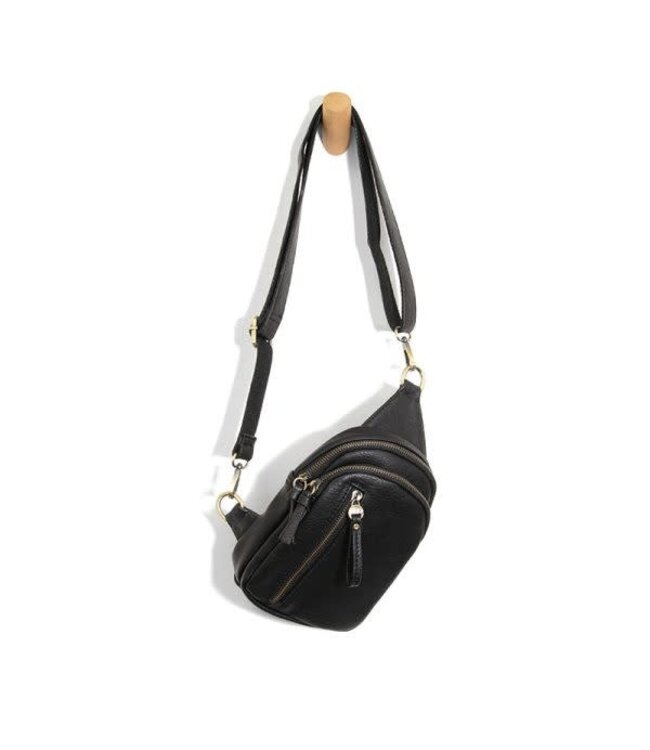 Joy Susan Skyler Black Sling Bag