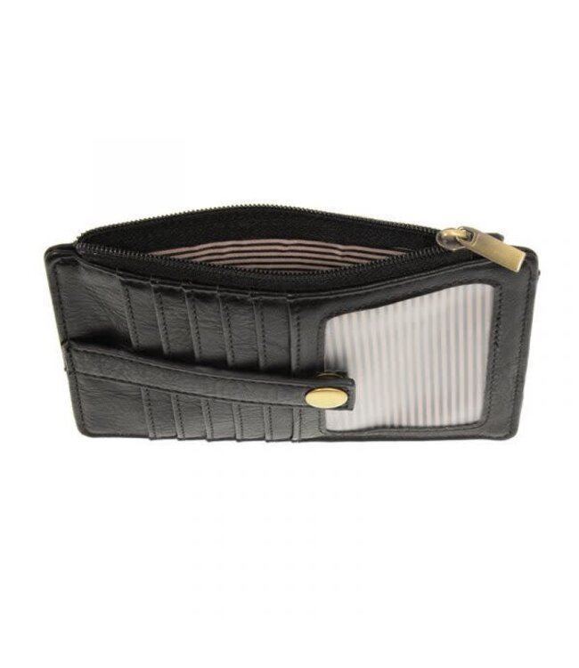 Joy Susan Penny Black Mini Travel Wallet