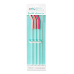 Swig Blush/Coral/Hot Pink Reusable Straw Set