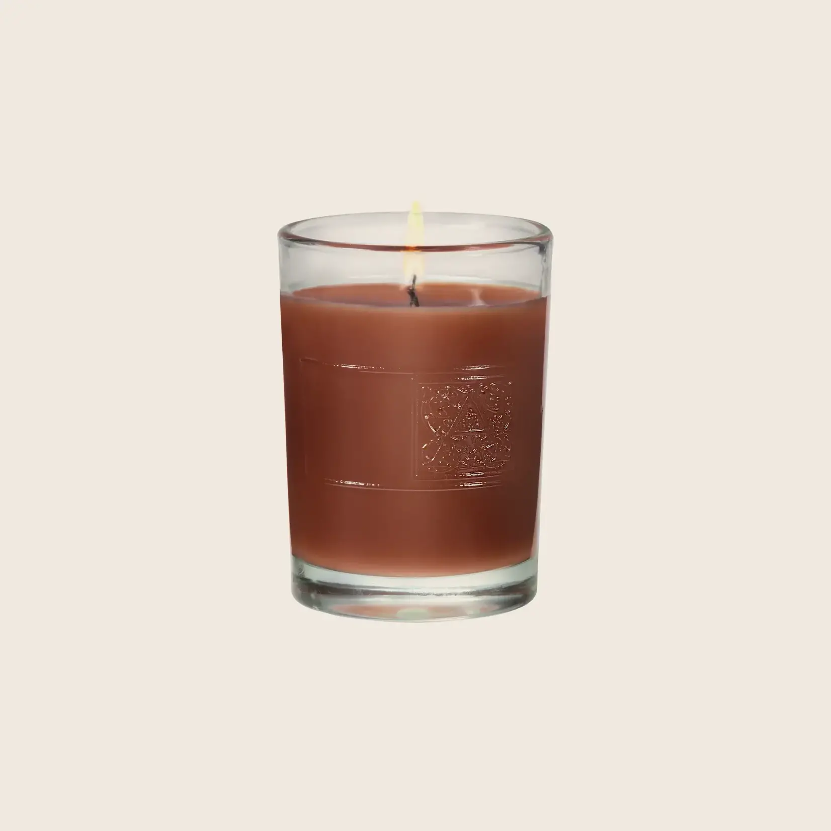 Aromatique Cinnamon Cider Votive Glass Candle 2.7oz