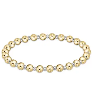 enewton design Enewton Classic Grateful Pattern 5mm Bead Bracelet Mixed Metal