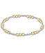 Enewton Classic Joy Pattern 4mm Bead Bracelet Mixed Metal