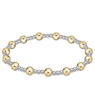 enewton design Enewton Classic Sincerity Pattern 5mm Bead Bracelet Mixed Metal