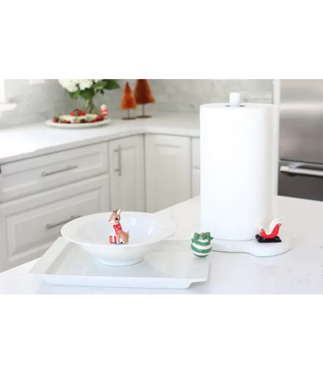 Nora Fleming Pinstripe Melamine Towel Holder