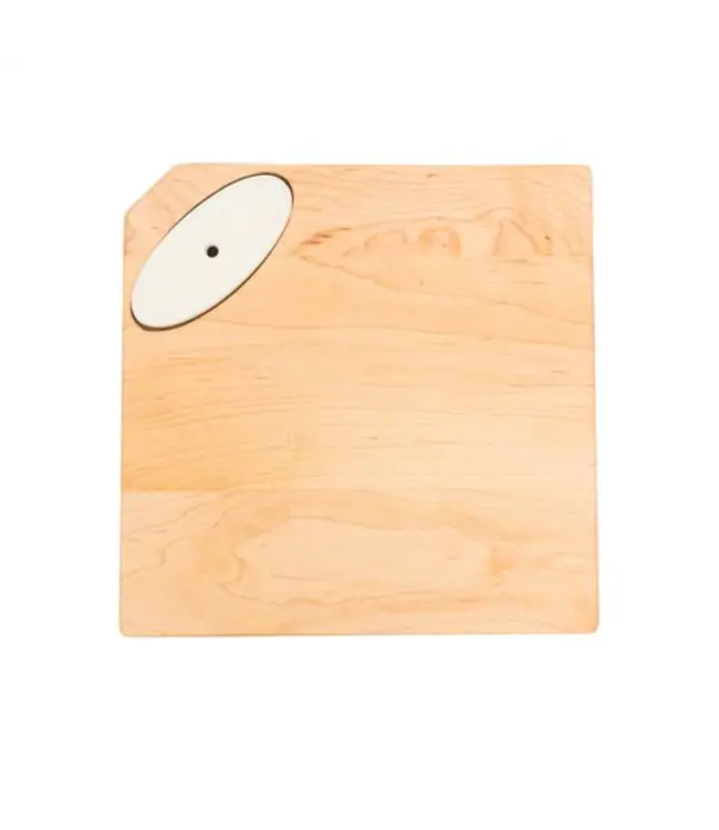 Nora Fleming Maple Cheese Board