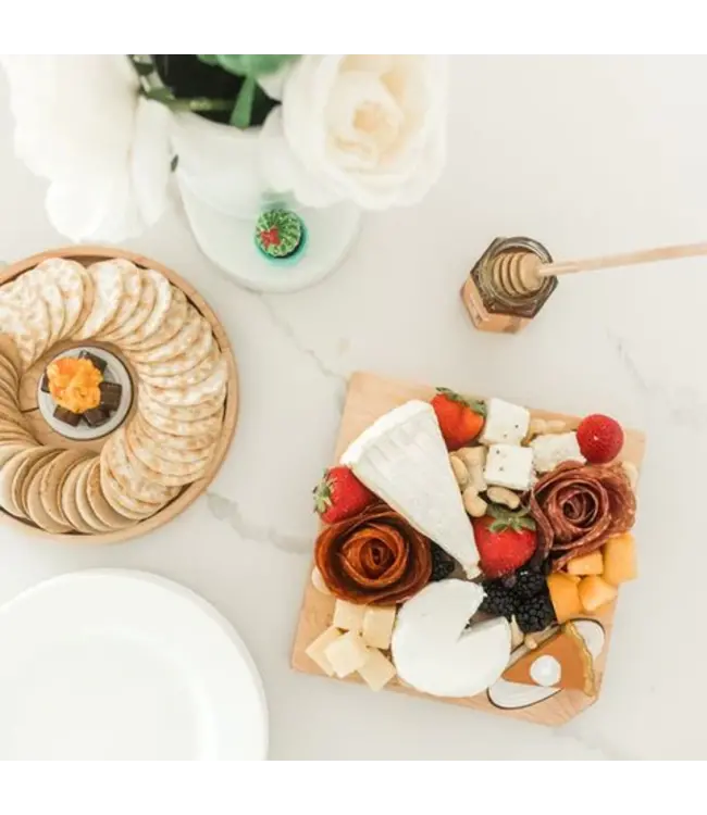 Nora Fleming Maple Cheese Board