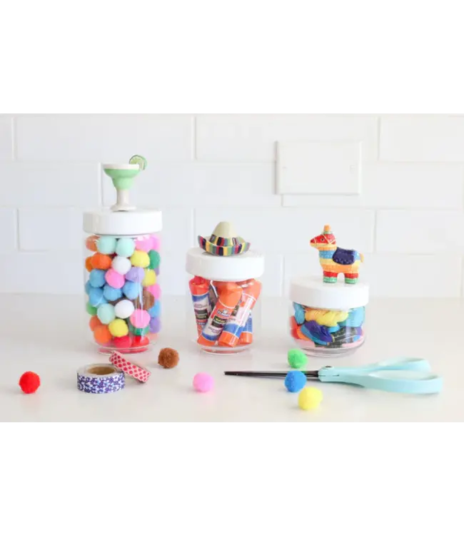 Nora Fleming Pinstripe Small Canister