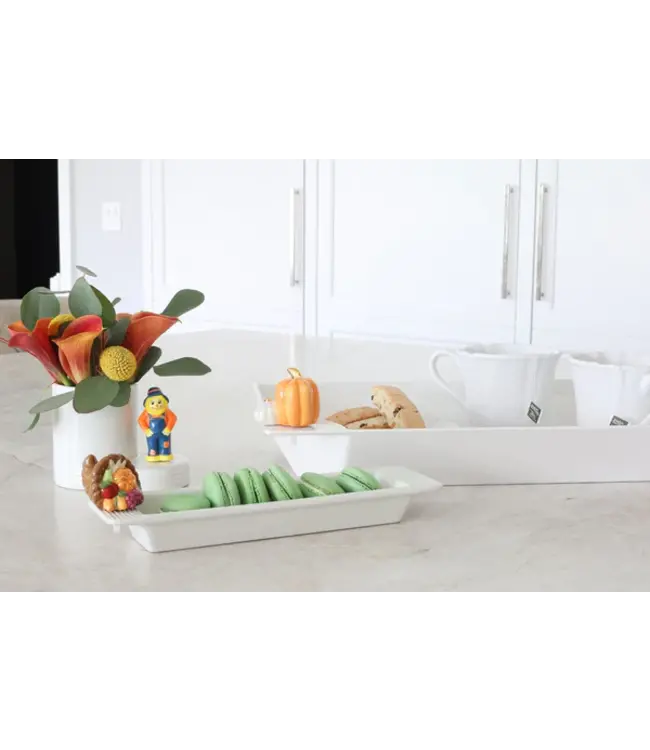 Nora Fleming Pinstripe Cracker Tray