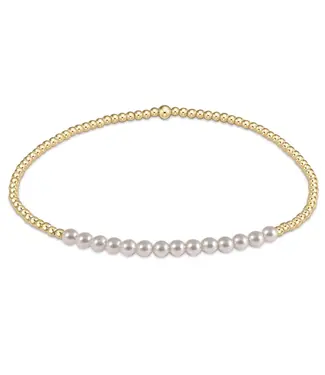 enewton design Enewton Gold Bliss 2mm Bead Bracelet Pearl