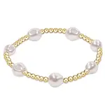 enewton design Enewton Admire Gold 3mm Bead Bracelet Pearl