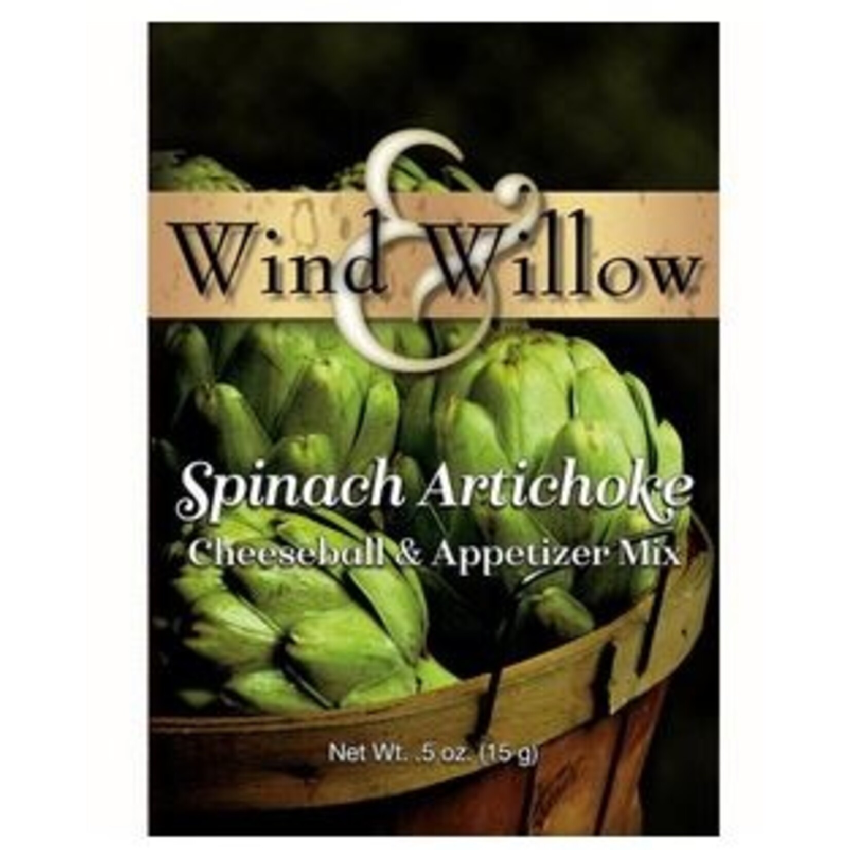 Wind & Willow Spinach Artichoke Cheeseball & Appetizer Mix