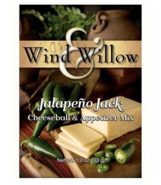 Wind & Willow Jalapeno Jack Cheeseball & Appetizer Mix