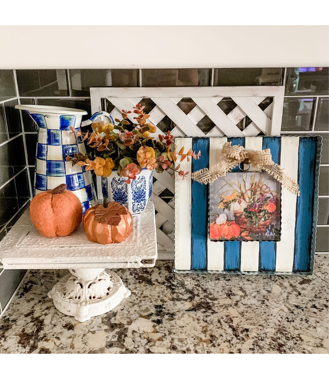 Round Top Mini Fall Basket Print