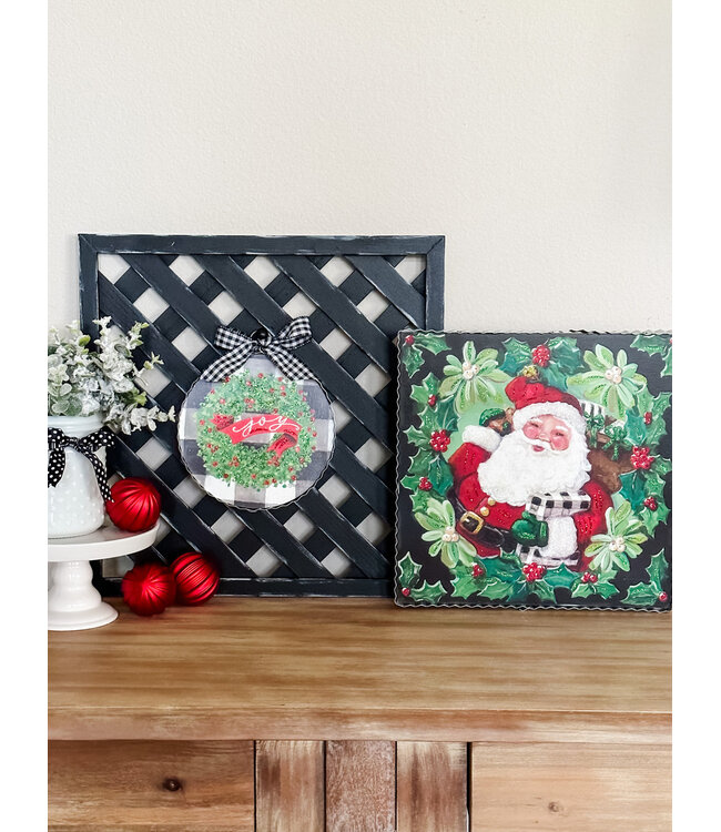 Round Top Mini Round Joy Print