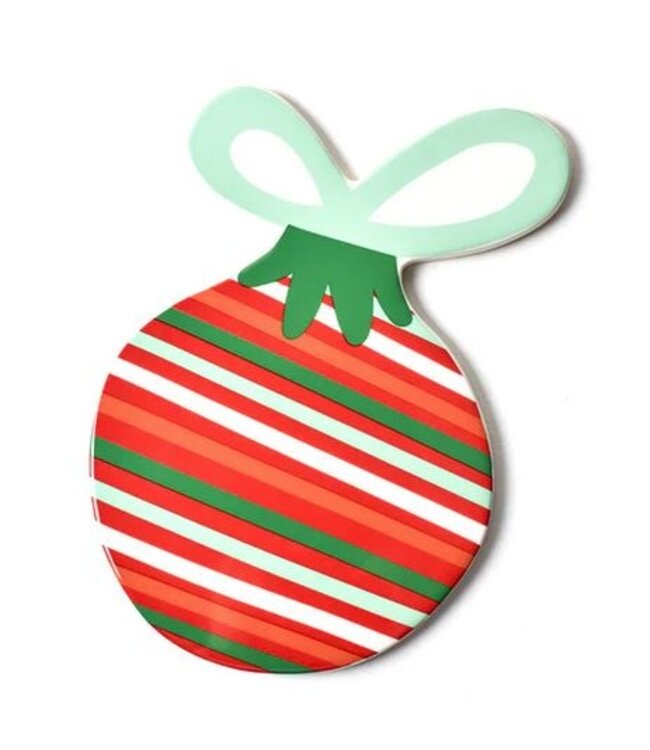 Happy Everything Striped Ornament Big Attachment