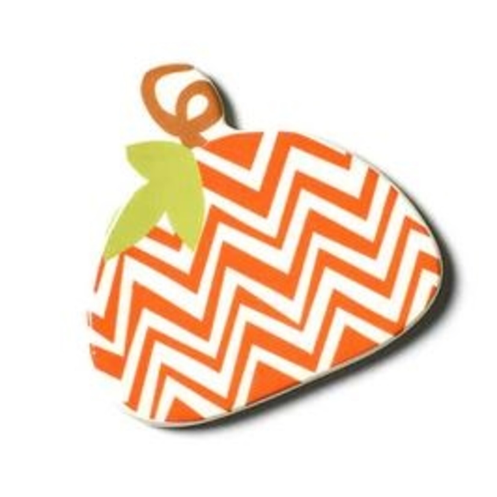 Happy Everything Chevron Pumpkin Mini Attachment