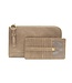 Joy Susan Karina Shiitake Wristlet & Wallet