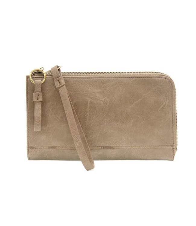 Joy Susan Karina Shiitake Wristlet & Wallet