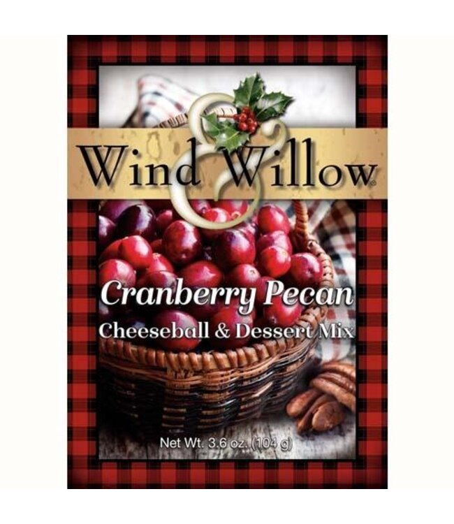 Wind & Willow Cranberry Pecan Cheeseball & Dessert Mix