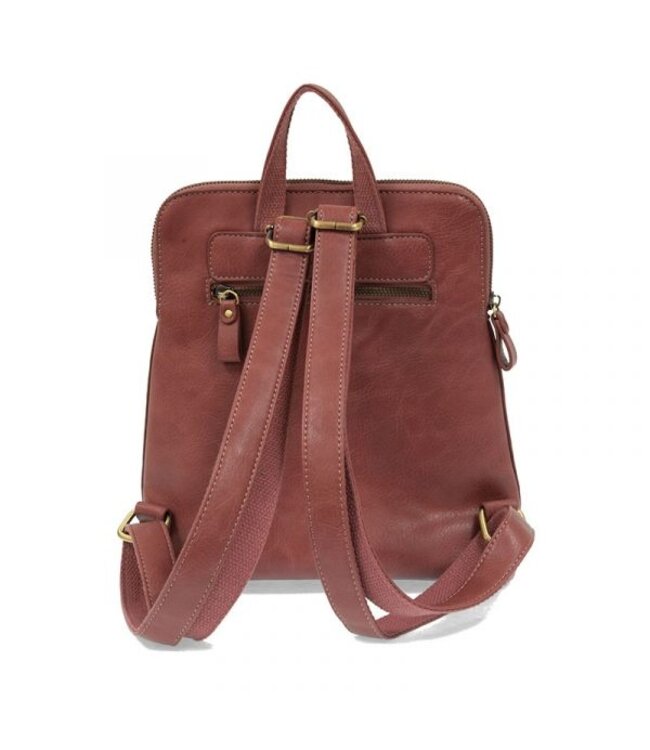 Joy Susan Julia Dusty Raspberry Mini Backpack