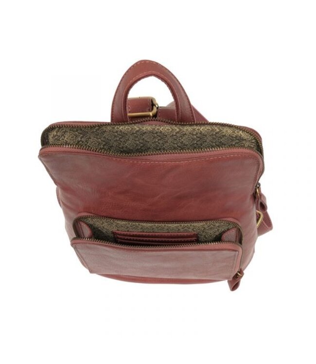 Joy Susan Julia Dusty Raspberry Mini Backpack