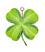 Round Top Mini Four-Leaf Clover Charm