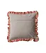 Velvet Floral Pattern Pillow